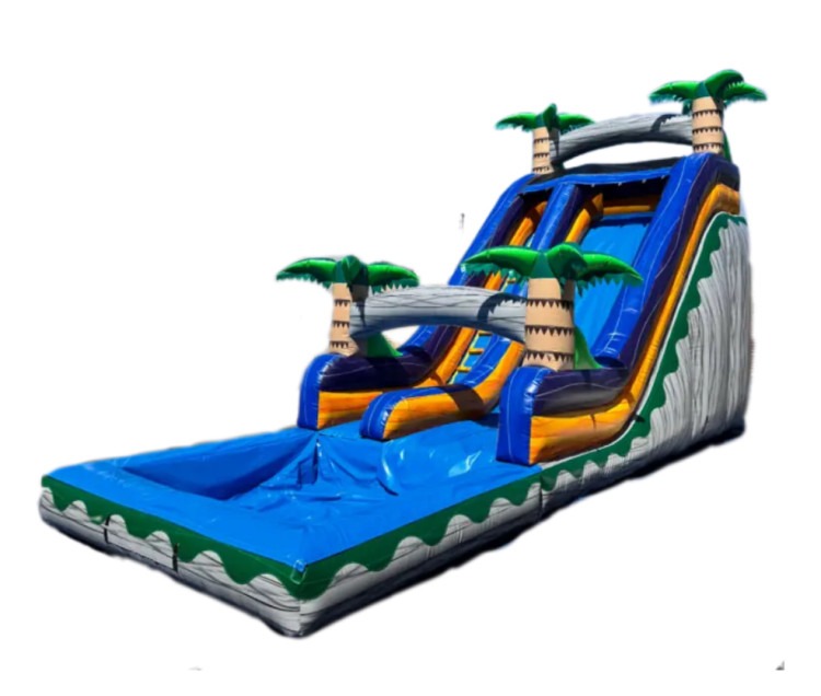 20 Ft Tropical Water Slide 20 Ft Tropical Water Slide